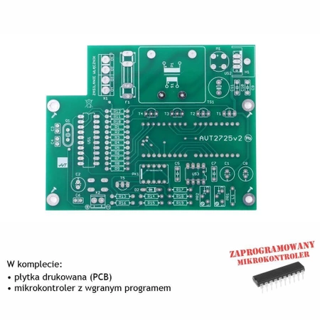 Mikroprocesorowy miernik pojemności - KIT AVT 2725