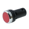 Przycisk PBS-30Br monostabilny 1A 250V okrągły przełączny NO/NC czerwony