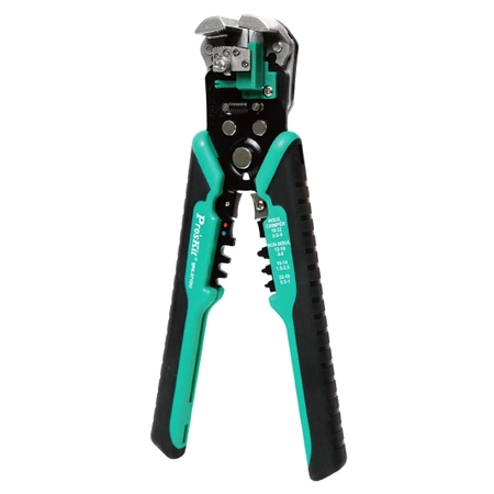 Ściągacz izolacji 0.2-6mm2 automat, zaciskarka konektorów nieizolowanych i izolowanych 0.5-6mm2, 8PK-371DU Proskit