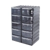 Magazynek szufladkowy modułowy - 10 szufladek, Konger PP210
