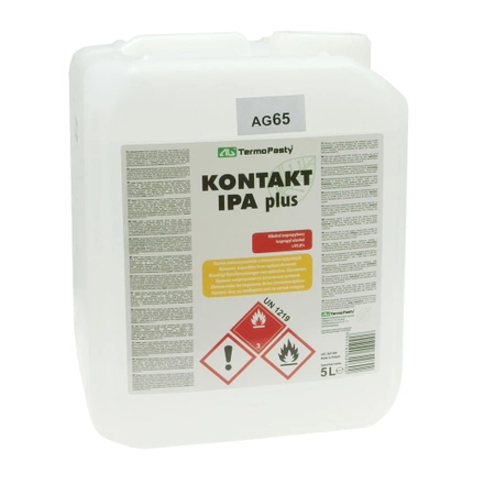 Kontakt IPA Plus, alkohol izopropylowy - płyn 5l - AGTermoPasty AGT-004