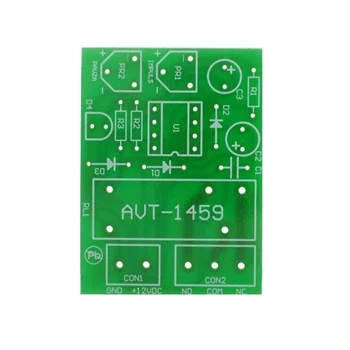 Programowalny przekaźnik czasowy 12 VDC - cykliczny timer sterujący - PCB do projektu AVT 1459
