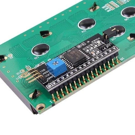 Konwerter sygnału wyświetlacza HD44780 z sygnału I2C, TWI, IIC