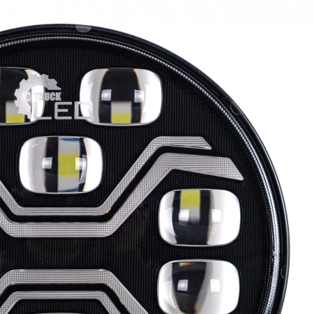 Reflektor drogowy LED samochodowy, 10 LED, 12V/24V, IP69K, L3440