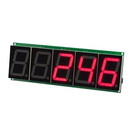 Programowany licznik zdarzeń (impulsów) czerwony wyświetlacz - KIT AVT 1824