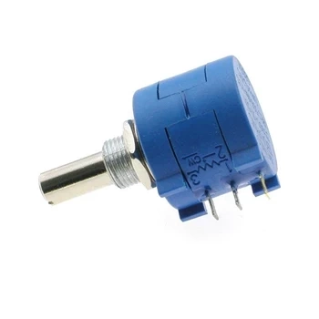 Potencjometr wieloobrotowy E100HPL - 100om 10-obrotowy 2W