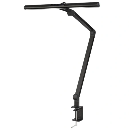 Profesjonalna lampa biurkowa LED 1 ramienna 18W czarna