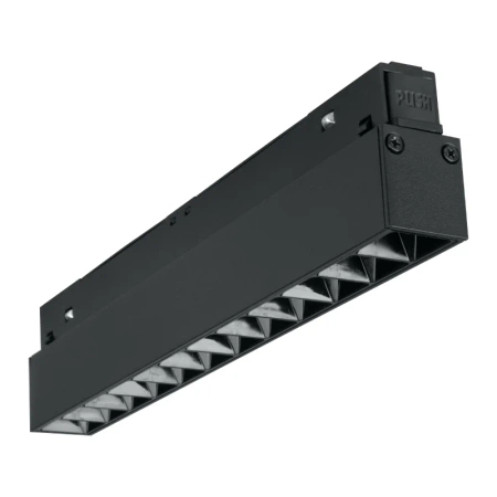 Reflektor szynowy magnetyczny liniowy 12W 960lm 4000K czarny M-LINE