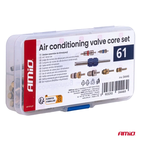 Zaworki klimatyzacji 61szt. AMIO 04446