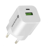 Ładowarka USB, ładowarka sieciowa, szybkie ładowanie QC3.0 + USB-C PD PPS 30W, everActive GaN SC-390Q