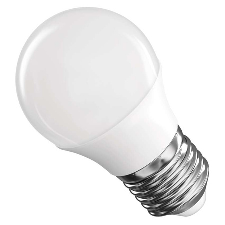 Żarówka LED E27 kulka Mini Globe, 5,5 W, odpowiednik 40 W, neutralna biel, 470 lm, EMOS ZAR-E-ZL6F23
