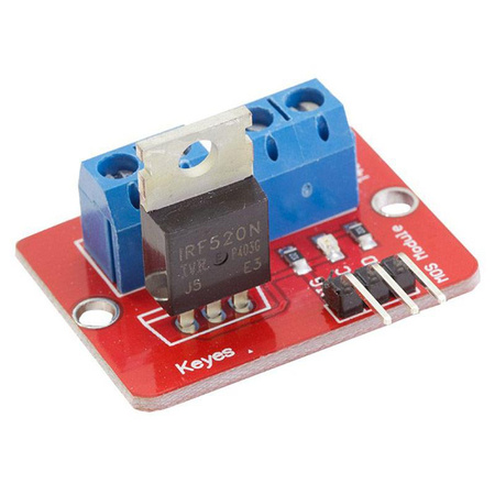 Moduł regulatora PWM IRF520 - mosfet - do 5A i 24V - sterownik silników DC - Arduino