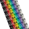 Zestaw oznaczników numerycznych 0-9 do kabli 2mm2 (100szt)