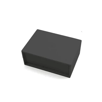 Obudowa uniwersalna 88 × 64 × 35 mm z ABS, czarna, z panelem, KM-35B Maszczyk