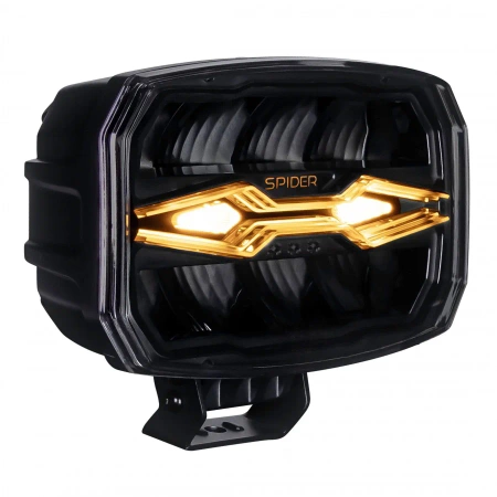Reflektor drogowy LED X-SPIDER NINJA L3443 12/24V 80W IP69K – światło drogowe, pozycyjne i ostrzegawcze
