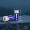 Akumulator Li-ion 16340 / RCR123A 3,6 V 900 mAh z gniazdem USB-C i zabezpieczeniem, Xtar