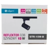 Reflektor szynowy LED 15W, 1434lm, 4100K, czarny