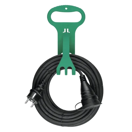 Organizer do przechowywania przedłużaczy, kabli i węży, kolor zielony