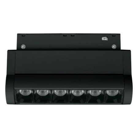 Reflektor szynowy magnetyczny liniowy 6W 480lm 4000K czarny M-LINE