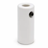 Ceramiczny uchwyt przelotowy biały 20×45 mm do przewodu natynkowego - Ceramic Classic Loft
