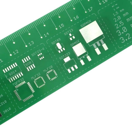 AVT LINIJKA do projektowania obwodów drukowanych PCB, 20cm