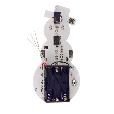 Animowany bałwanek LED - KIT AVT 1900