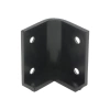Narożnik plastikowy 3x4cm czarny, typ 8