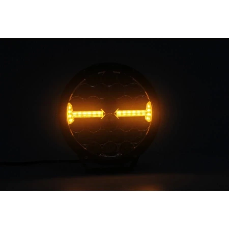 Reflektor drogowy + pozycja środek + strobo amber L3426