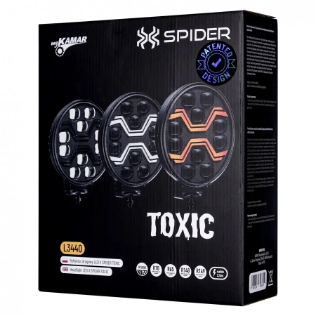 Reflektor drogowy LED X SPIDER TOXIC L3440