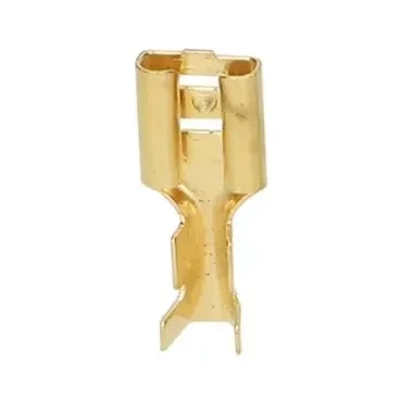 Końcówka płaska żeńska nieizolowana 6.3mm przekrój do 2.5mm2, blister 10szt.