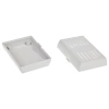 Obudowa uniwersalna Z94WJ, 65,5 × 46,5 × 26,5 mm, ABS, jasnoszara, wentylowana, Kradex