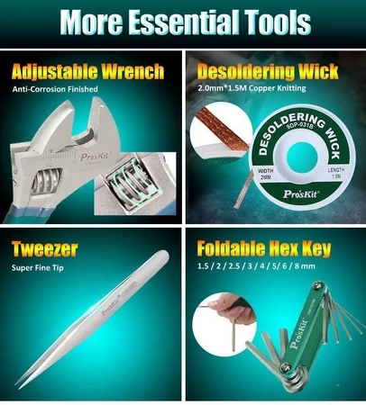 Zestaw narzędzi PK-618B Proskit