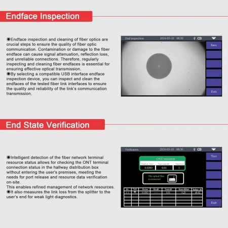 Wielofunkcyjny tester OTDR NOYAFA NF-9816