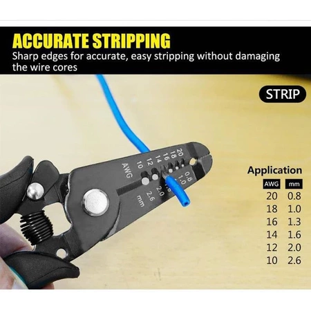 Ściągacz izolacji 0.8-2.6mm, CP-3002D Proskit