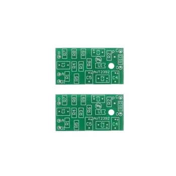 Wzmacniacz mikrofonowy 2× mono mini z TL072 - PCB do projektu AVT 2392