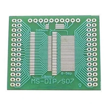 Adapter SMD SSOP i TSSOP SSOP8–SSOP56 i TSSOP8–TSSOP56 na raster 2,54 mm MS-DIP/SO7