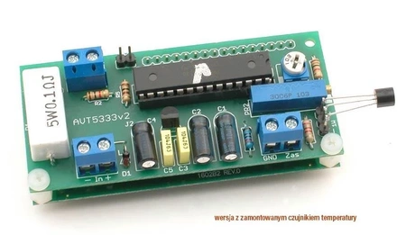 Multimetr panelowy - zlutowany KIT AVT 5333