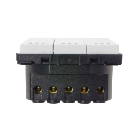 Moduł - Włącznik światła potrójny - biały - Tawoia Glass