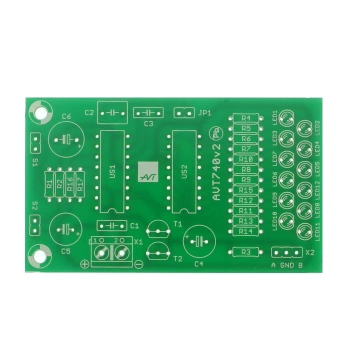 Niezwykła niebieska dotykowa syrena policyjna - PCB do projektu AVT 740