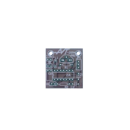 Ręczny sygnalizator akustyczno-optyczny - PCB do projektu AVT 2094