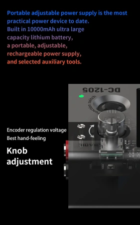 Regulowany zasilacz warsztatowy 1.3-12V 45W USB POWER BOX 2.0 Mechanic