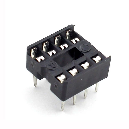 Podstawka DIP 8 pin, raster 2,54 mm