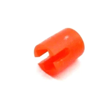 Klawisz okrągły TSC66 do mikroprzełącznika, czerwony 4,5 mm, wysokość 5 mm