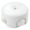 Puszka ceramiczna biała 90x90x45mm Ceramic Classic Loft