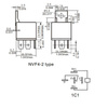 Przekaźnik samochodowy NFV4 SPDT, 24V, 30A, ucho