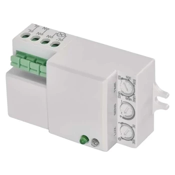 Mikrofalowy czujnik ruchu PIR MW 1200 W biały, IP20, EMOS G1210