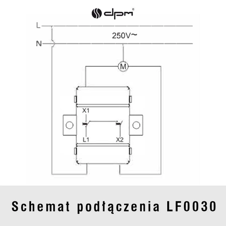 Włącznik żaluzjowy dźwigniowy, okrągły, czarny, podtynkowy, 10 A, Vintage Loft