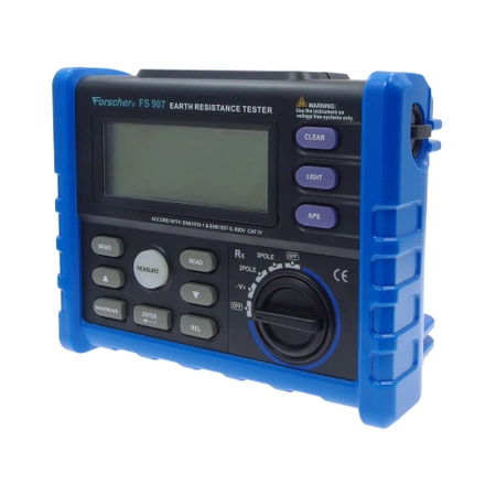 Miernik rezystancji uziemienia ze świadectwem wzorcowania FS907 Forscher