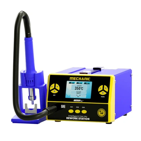 Stacja hot-air 861DW MAX+, rework SMD, cyfrowa kontrola temperatury i przepływu, Mechanic