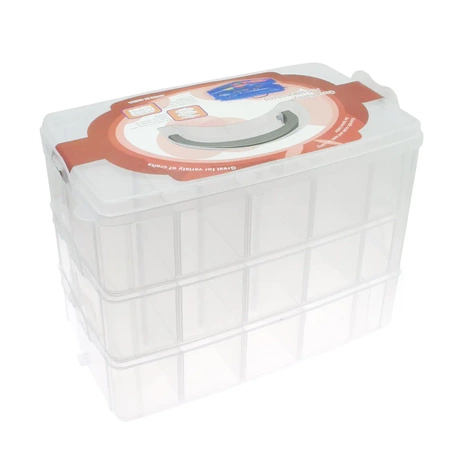 Organizer 25x16.5x18.5cm, 30 przegródek, 3 poziomy, OR10